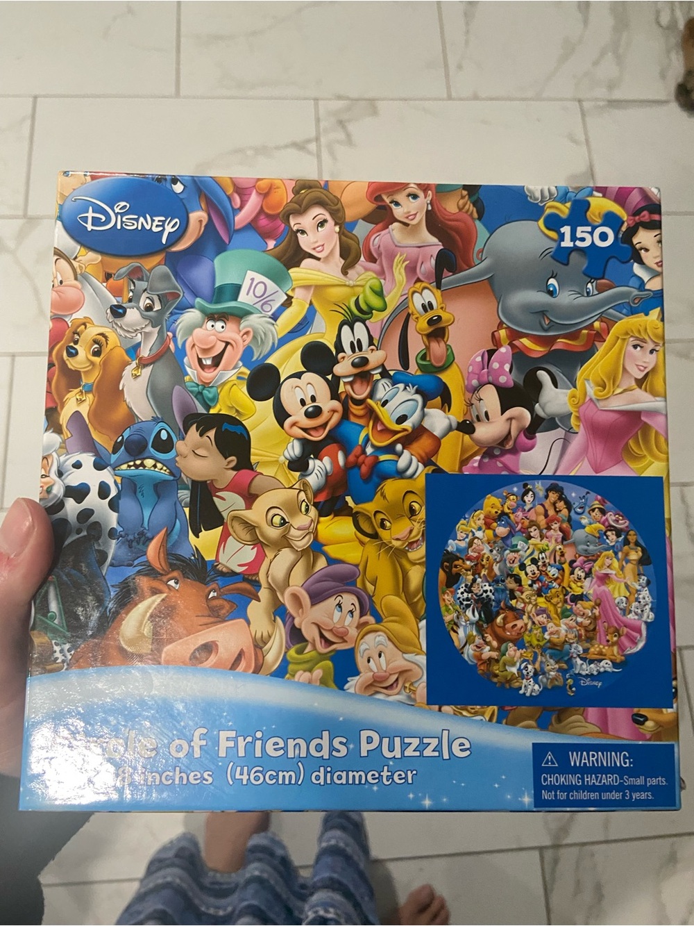 150 piece Disney puzzle